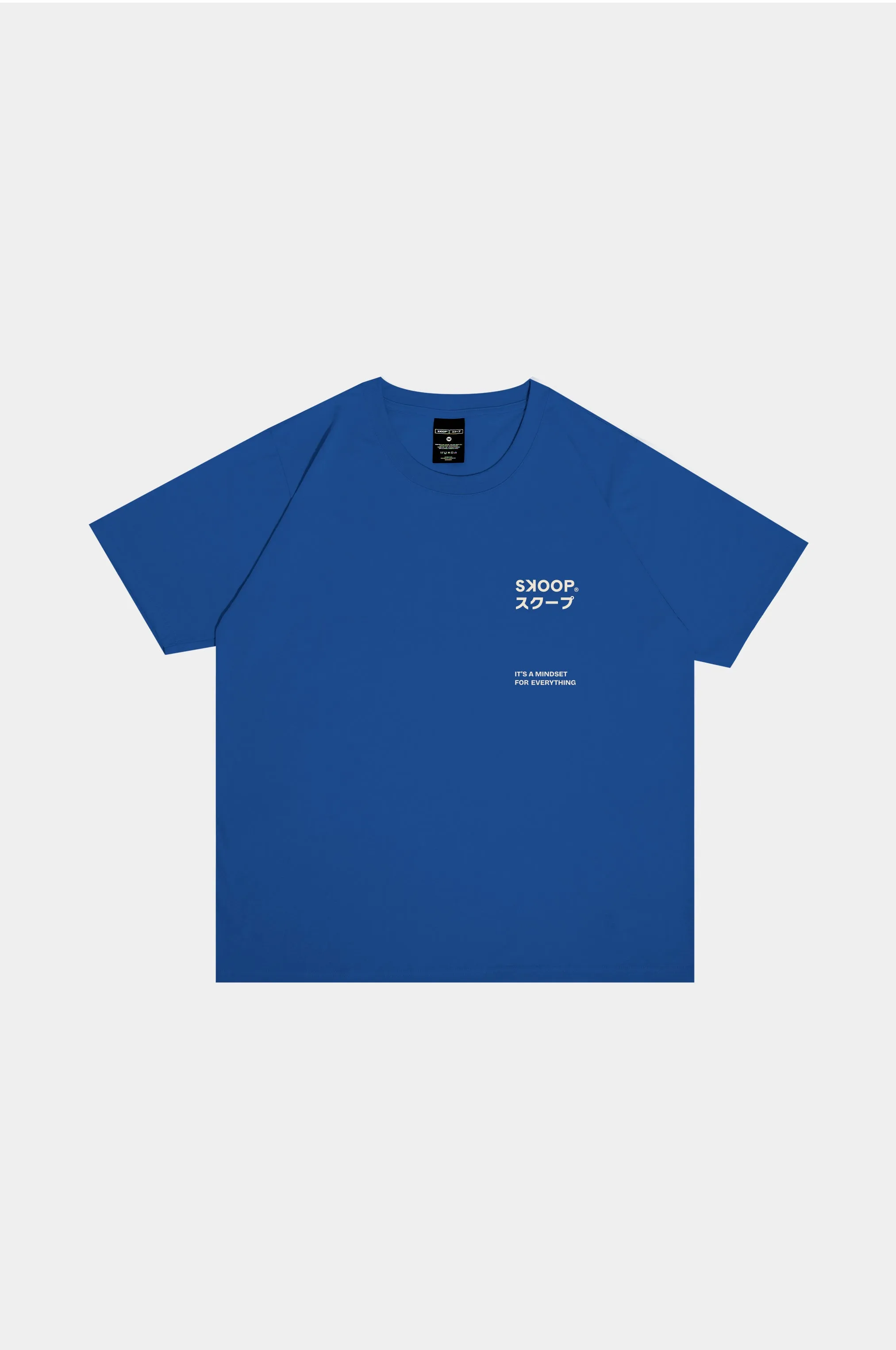 SKOOP® Crewneck Shirt Cloud Dancer Blue