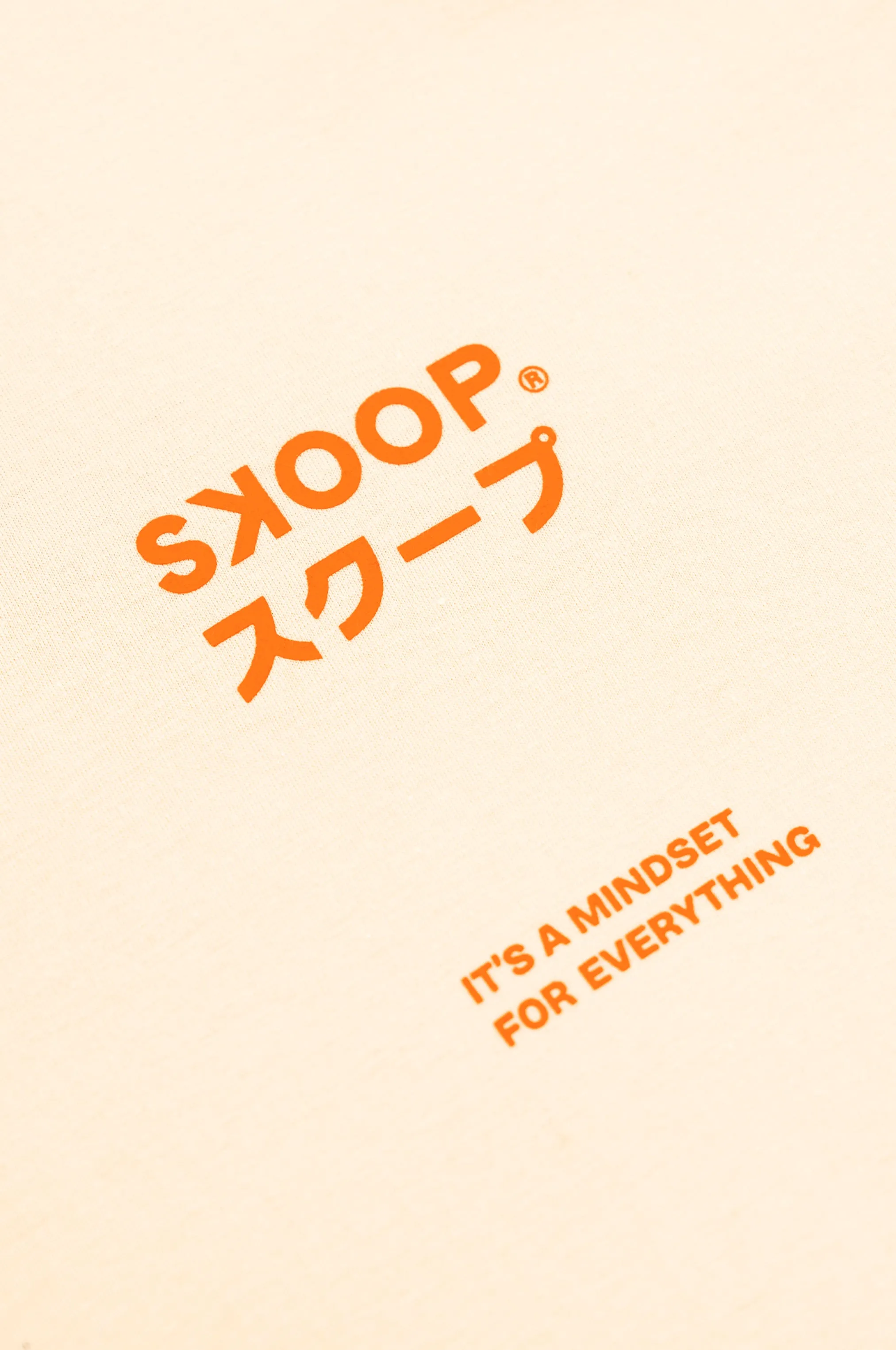 SKOOP® Crewneck Shirt Cloud Dancer Cream