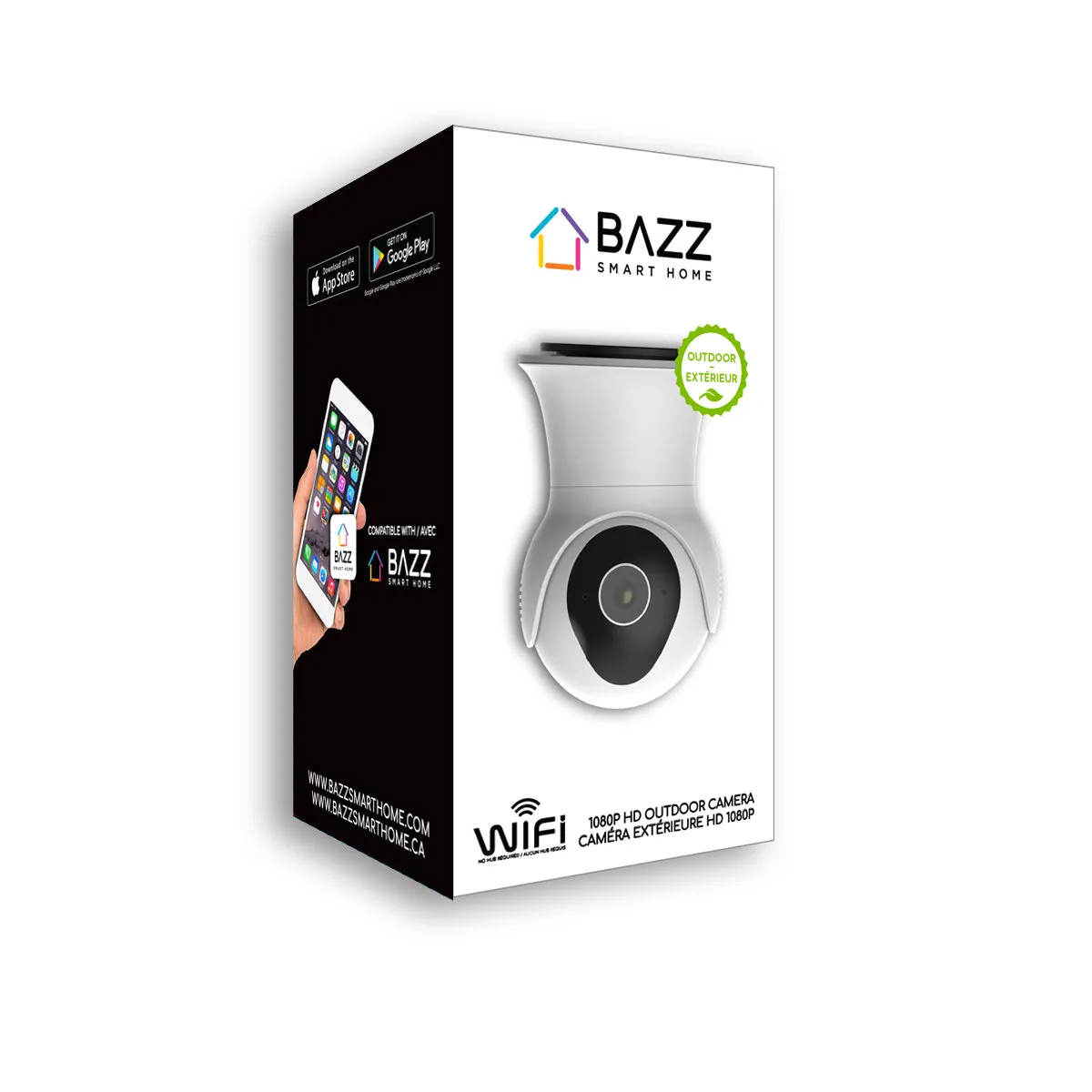 Smart WiFi HD 1080p Motorized Outdoor Camera