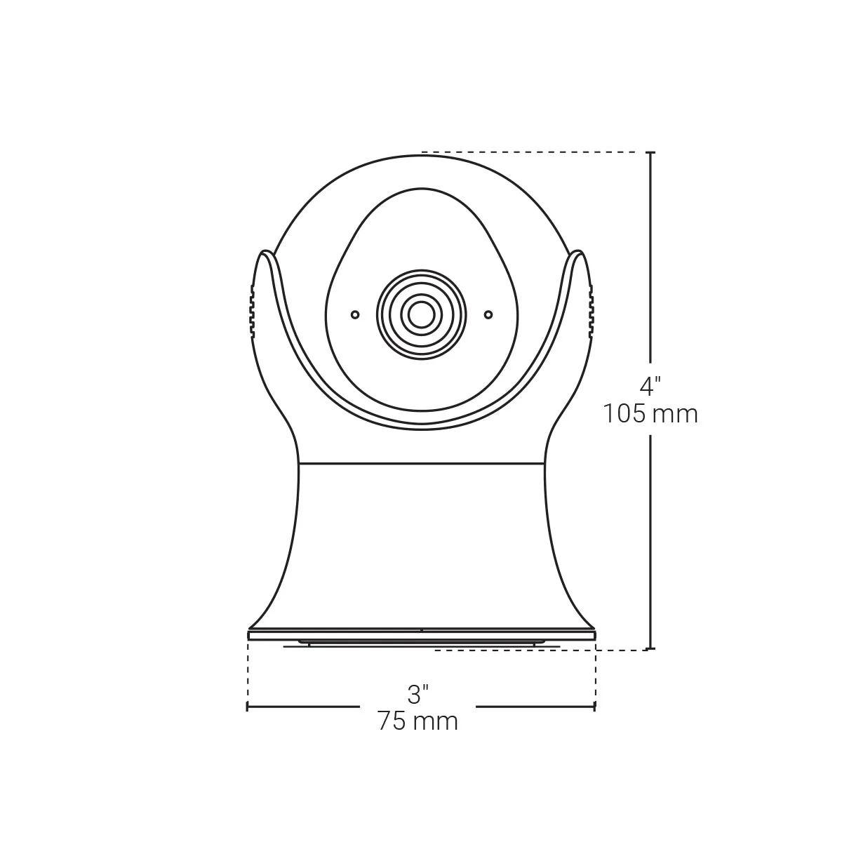 Smart WiFi HD 1080p Motorized Outdoor Camera