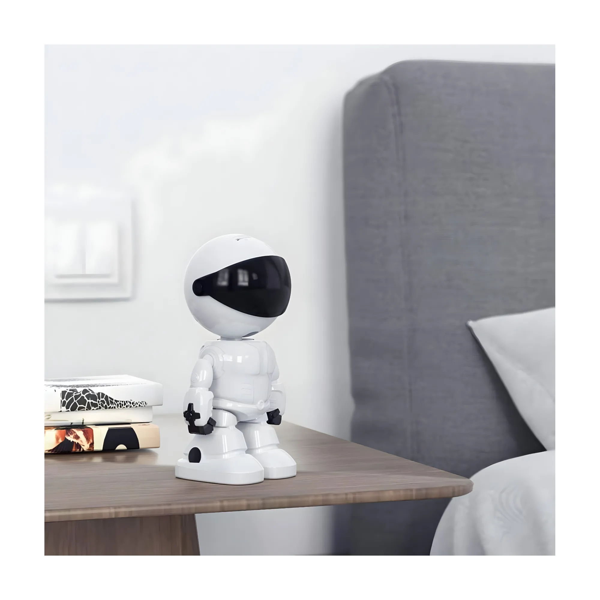 Smart Wireless IP Mini Robot Auto Tracking Camera