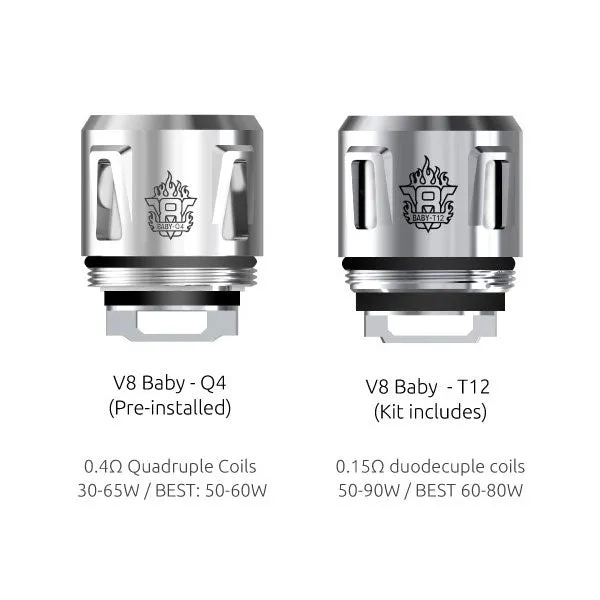 SMOK H-Priv 2 225W Mod with TFV12 Big Baby Prince Kit