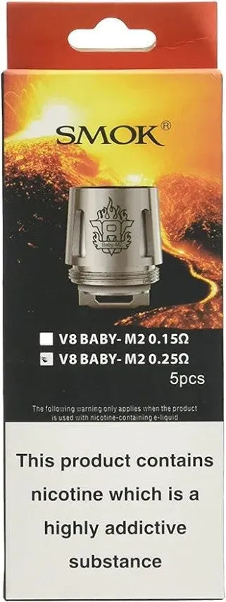 Smok V8 Baby Replacement Coils 5pk