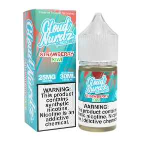 Strawberry Kiwi Iced by Cloud Nurdz TFN Salt 30mL