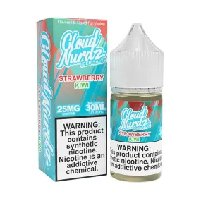 Strawberry Kiwi Iced | Cloud Nurdz Salt | 30ml