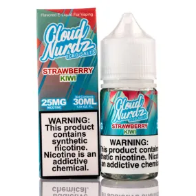 Strawberry Kiwi Iced Salt - Cloud Nurdz E-Juice