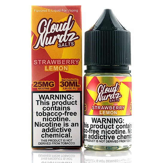 Strawberry Lemon Salt - Cloud Nurdz E-Juice