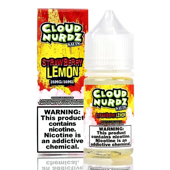 Strawberry Lemon Salt - Cloud Nurdz E-Juice