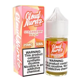 Strawberry Peach | Cloud Nurdz Salts | 30mL