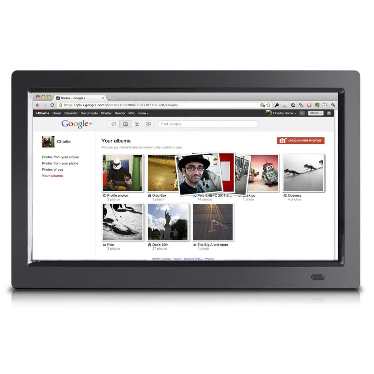 Sungale 15" Cloud Frame