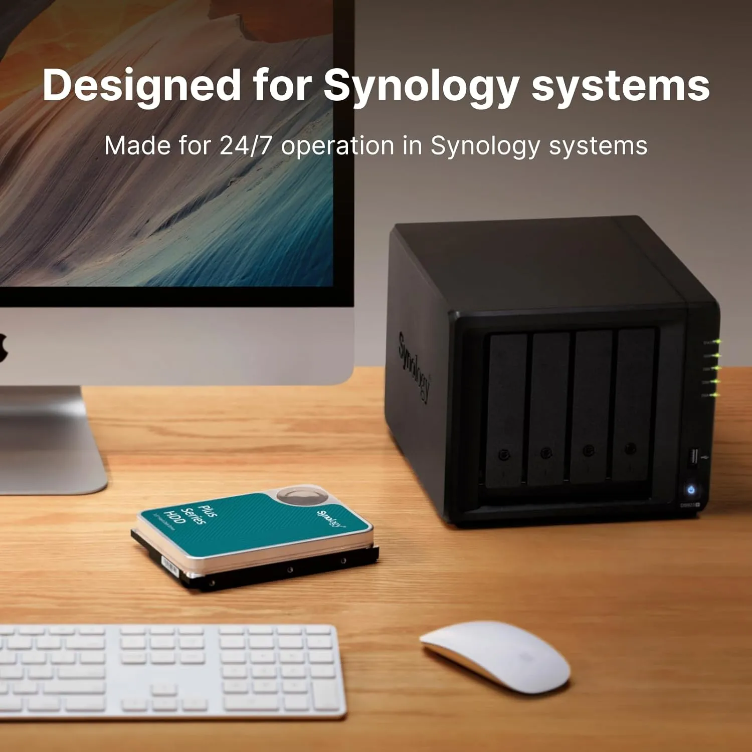 Synology 4TB HAT3300-4T Plus 3.5" SATA 5400rpm 256MB Cache HDD