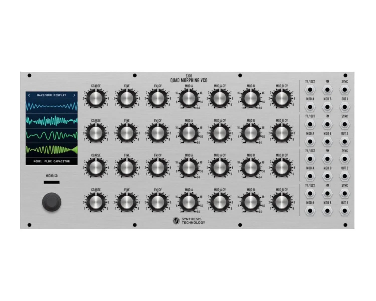 Synthesis Technology E370S Quad Morphing VCO