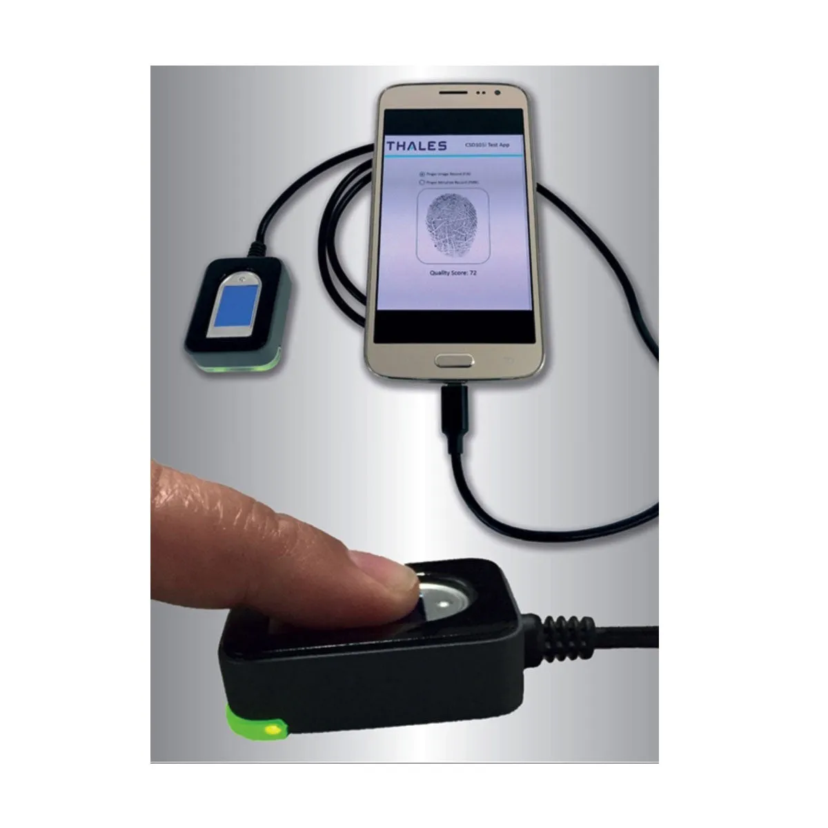 Thales Cogent CSD101i Fingerprint Scanner