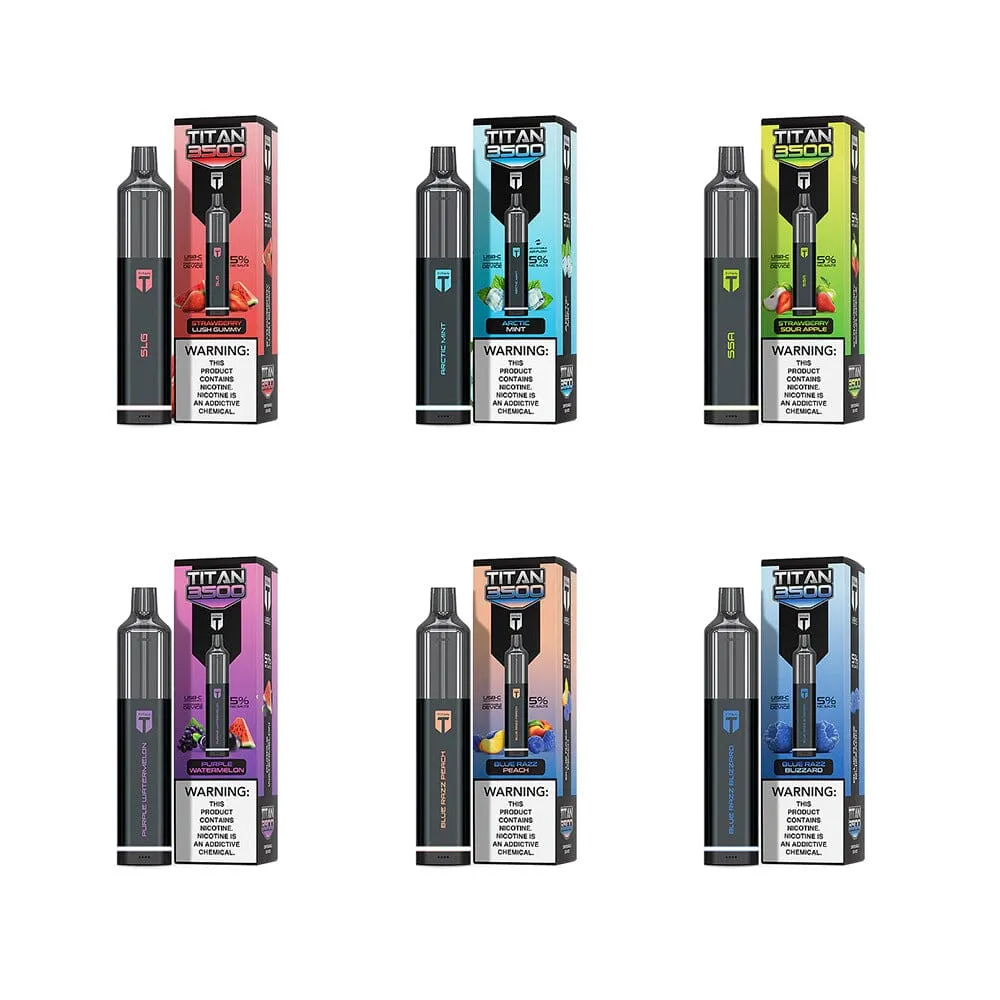 Titan Disposable | 3500 Puffs | 9mL