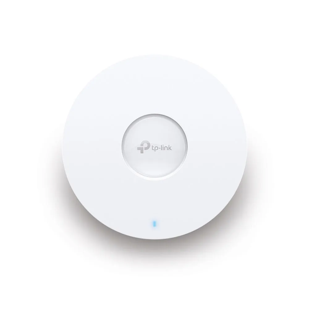 TP-Link EAP653 AX3000 Dual Band Ceiling Mount Wi-Fi 6 Access Point with 2402Mbps at 5GHz, 574Mbps at 2.4GHz, Gigabit RJ45 Port, MU-MIMO, Omada Mesh Tech, 160MHz Channel, PoE  Powered, Beamforming, Omada SDN, Seamless Roaming, Band Steering