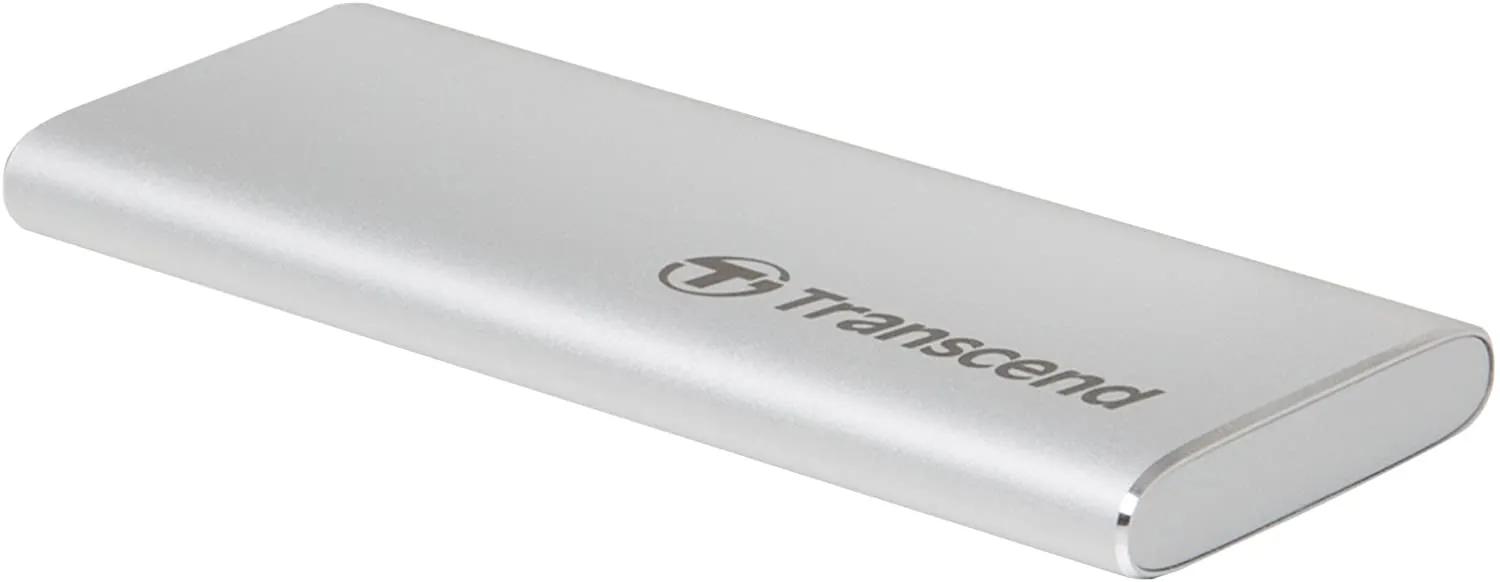 Transcend Portable SSD 240GB USB 3.1 Gen 2 USB Type-C ESD240C Solid State Drive (TS240GESD240C)