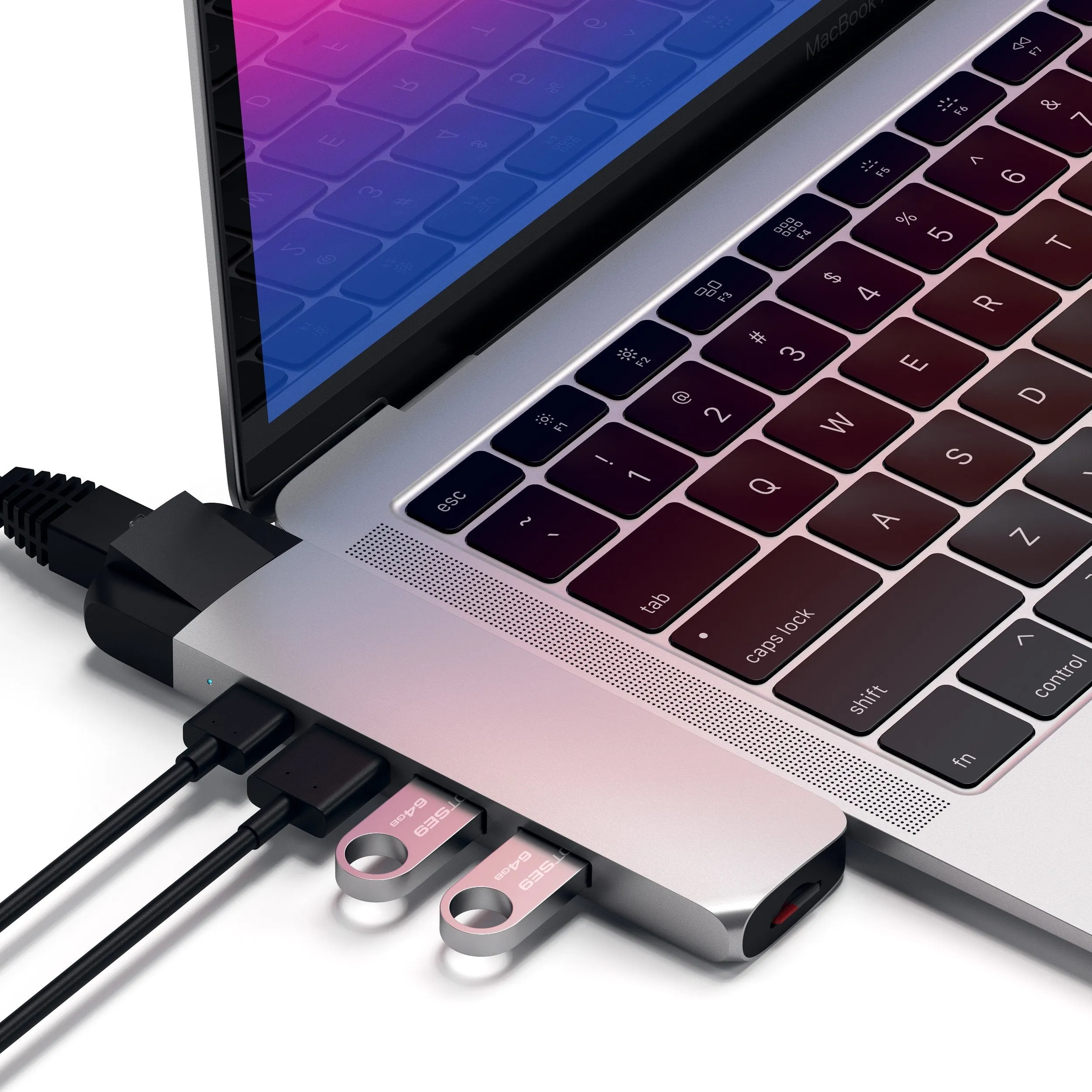 Type-C Pro Hub Adapter with Ethernet