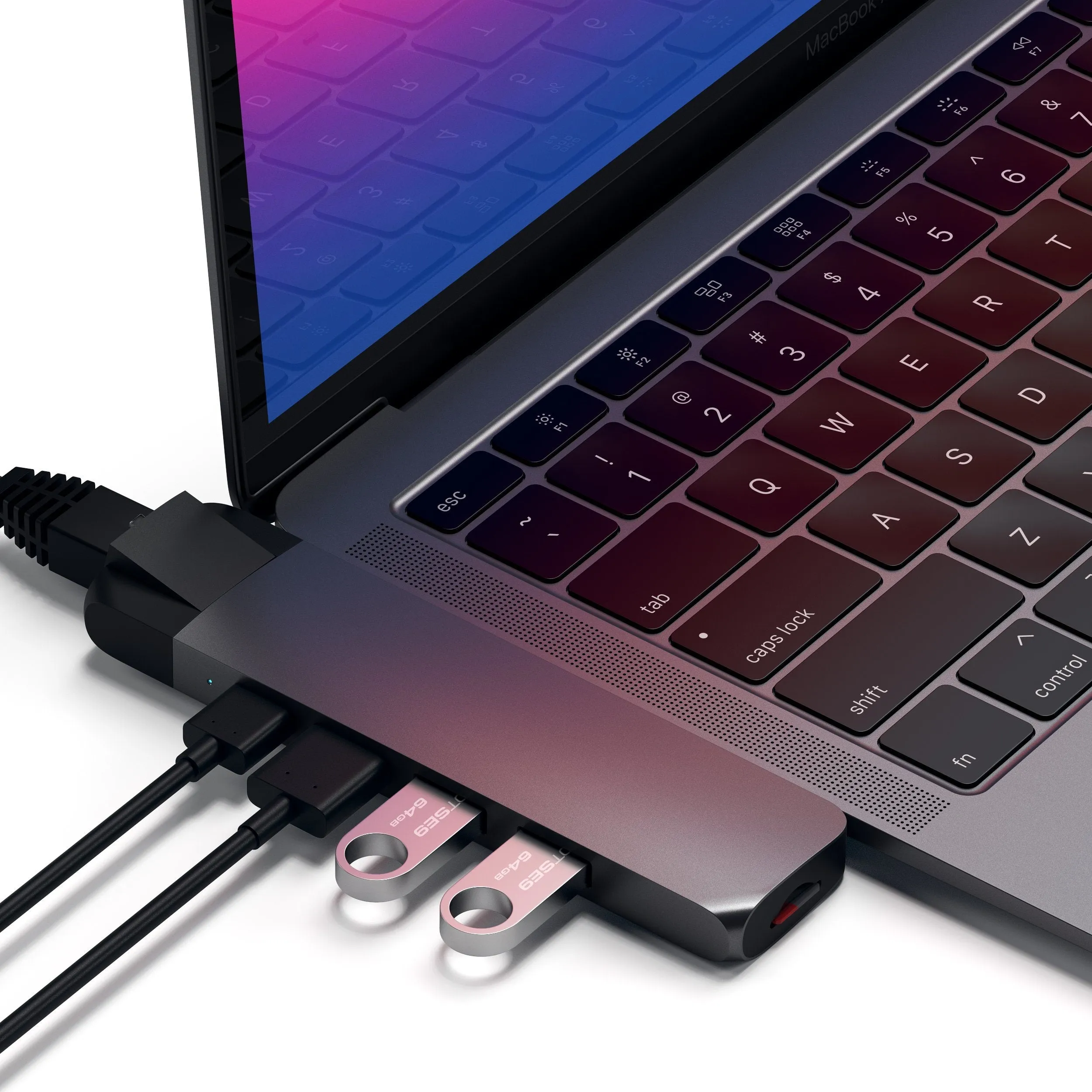 Type-C Pro Hub Adapter with Ethernet
