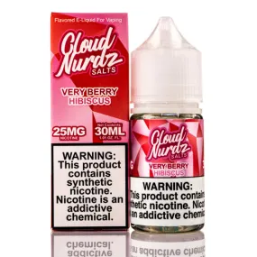 Very Berry Hibiscus Salt - Cloud Nurdz E-Juice