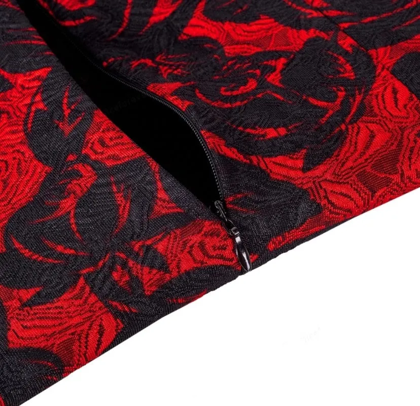 Vestido Floral Tubinho Ombro a Ombro