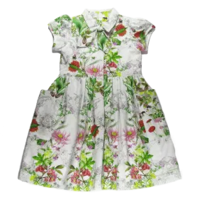 Vestido Gravata Flores