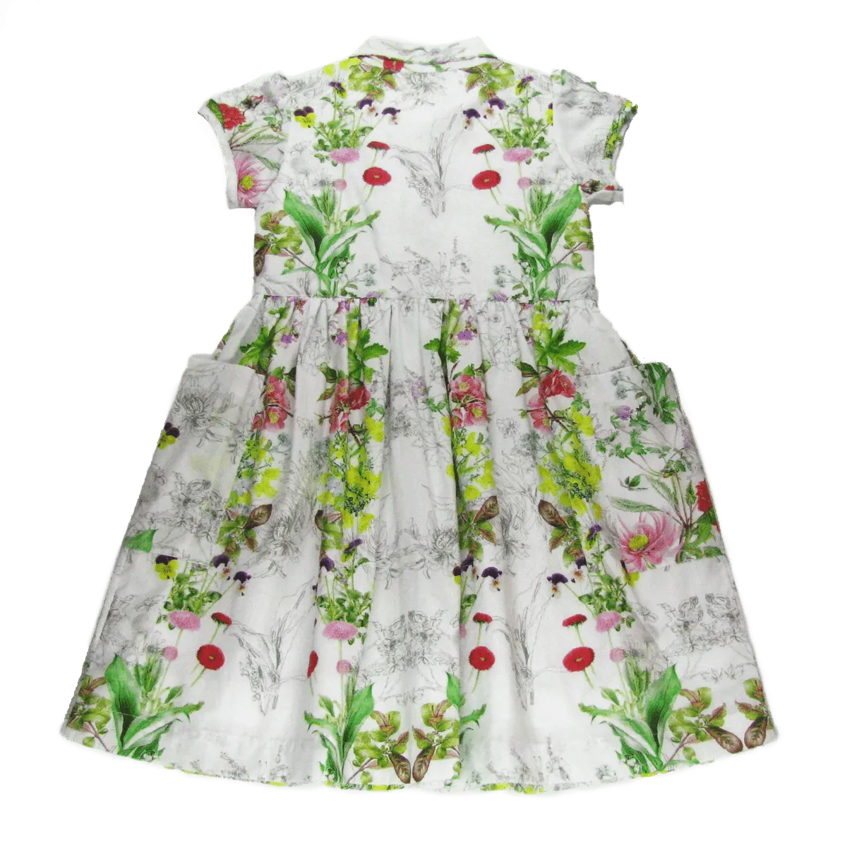 Vestido Gravata Flores