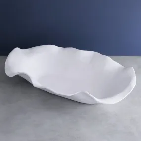 Vida Nube Extra Large Oval Centerpiece (White)