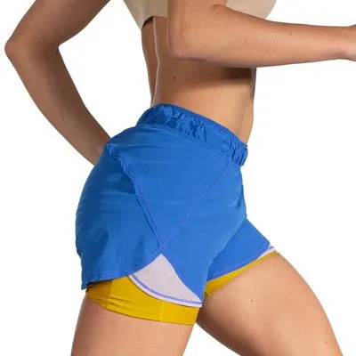 W Brooks Chaser 5" 2 in 1 Short