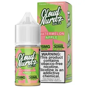 Watermelon Apple by Cloud Nurdz TFN Salts 30mL