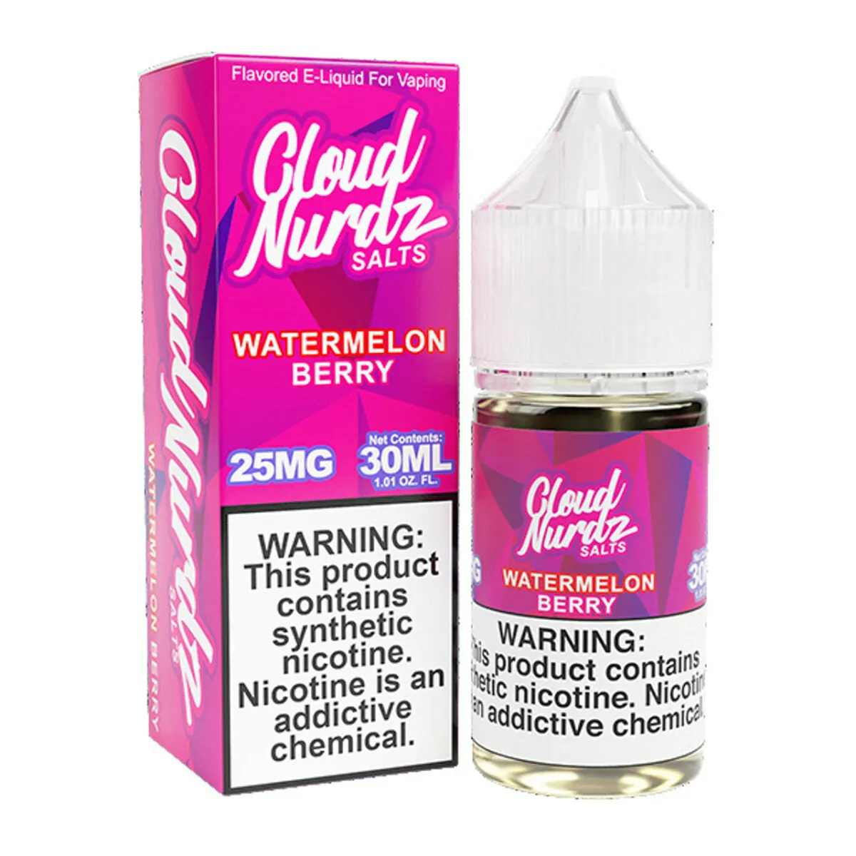 Watermelon Berry by Cloud Nurdz TFN Salts 30mL