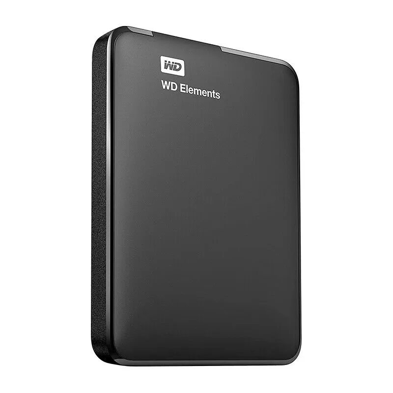 WD Elements 2.5" Portable External Hard Drive 1TB USB 3.0 WDBUZG0010BBK, Black