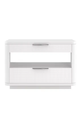 White Bedside Table | Caracole In Touch