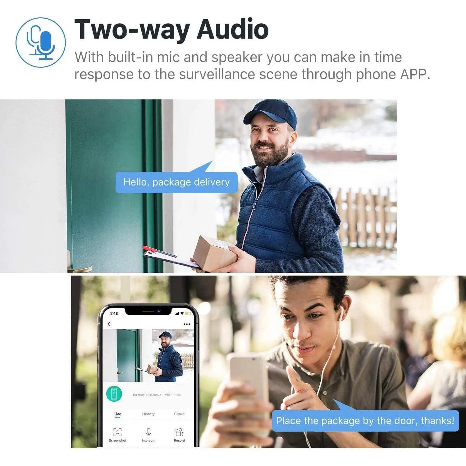 WiFi Video Doorbell Camera with Chime