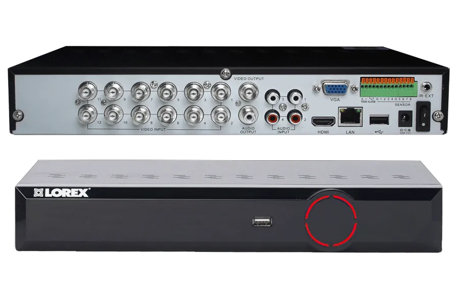 Wireless camera system with 4 weatherproof cameras and 16 channel DVR