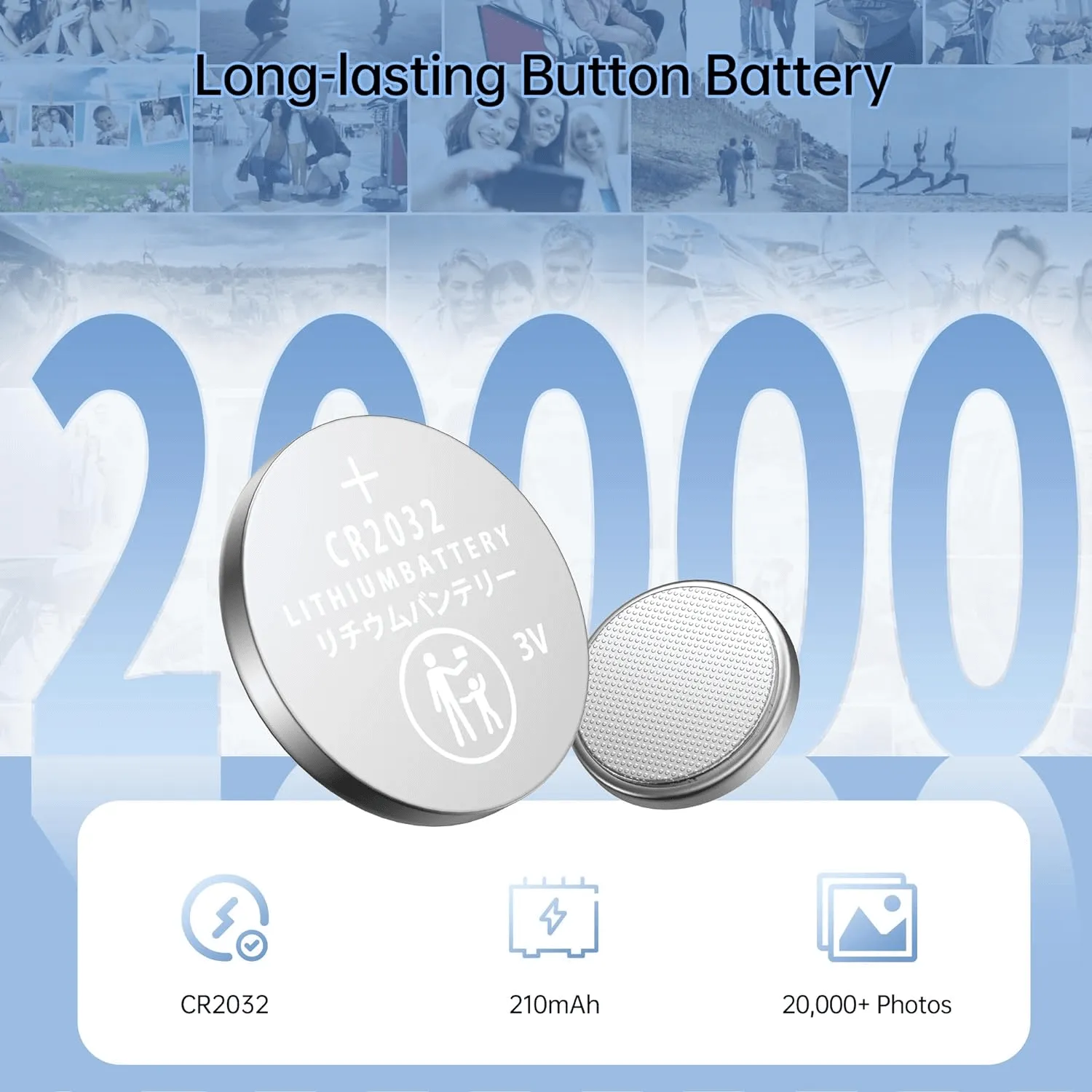 Wireless Phone Remote Control Selfie Button for Photos and Videos