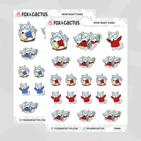 WoW Night Fox Stickers