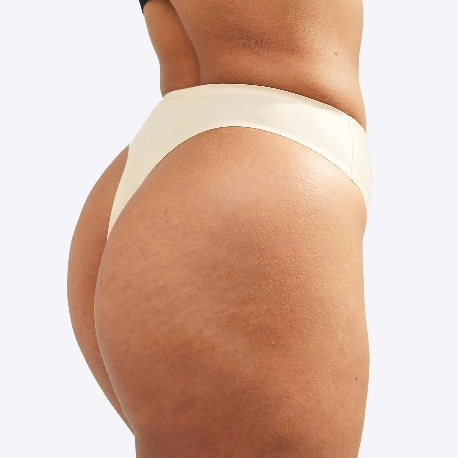 WUKA Stretch Thong - Light Nude